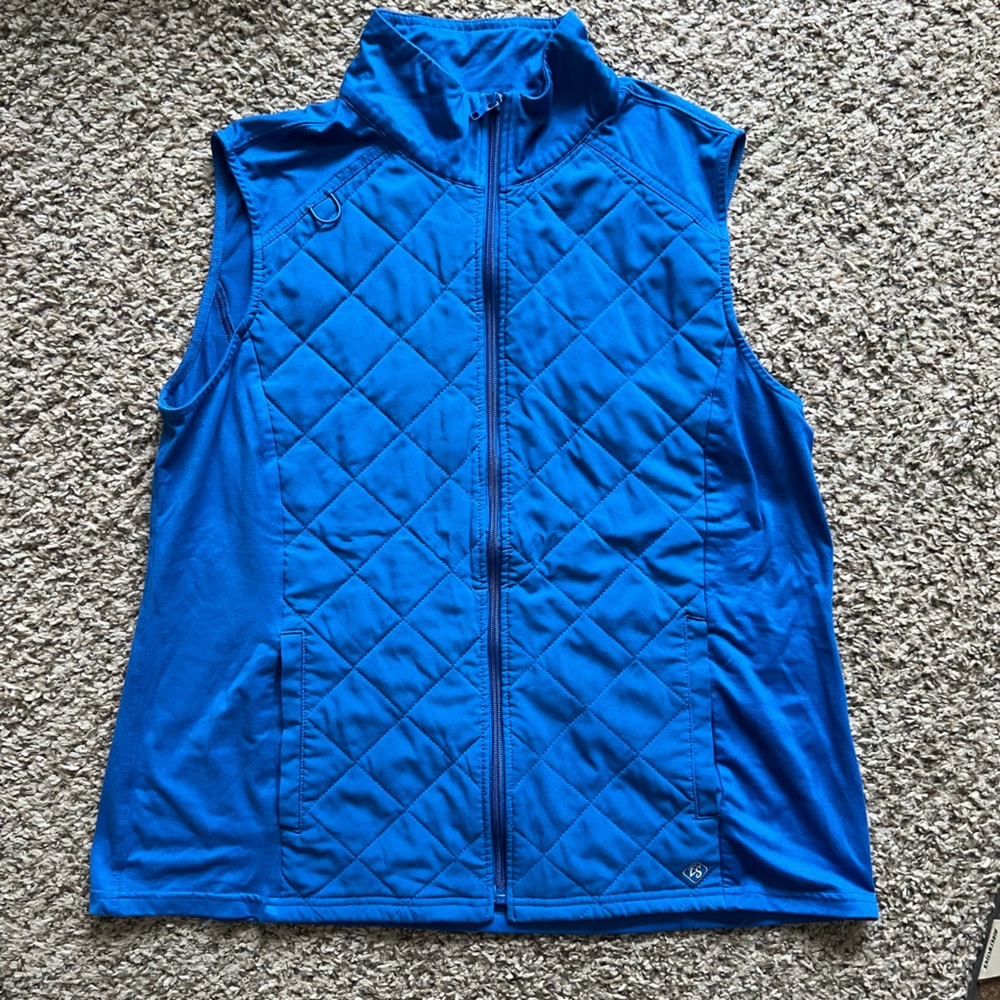 Butter-Soft EasyStretch Royal Blue Scrub Vest